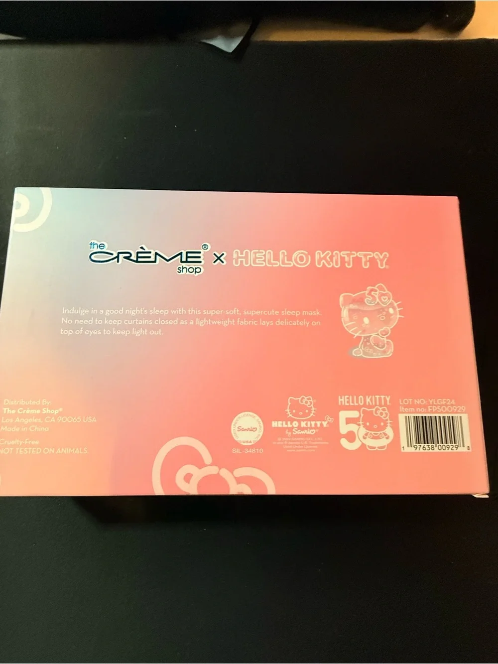 The Crème Shop x Hello Kitty Pink Plushie Gift Set #HK622262-P